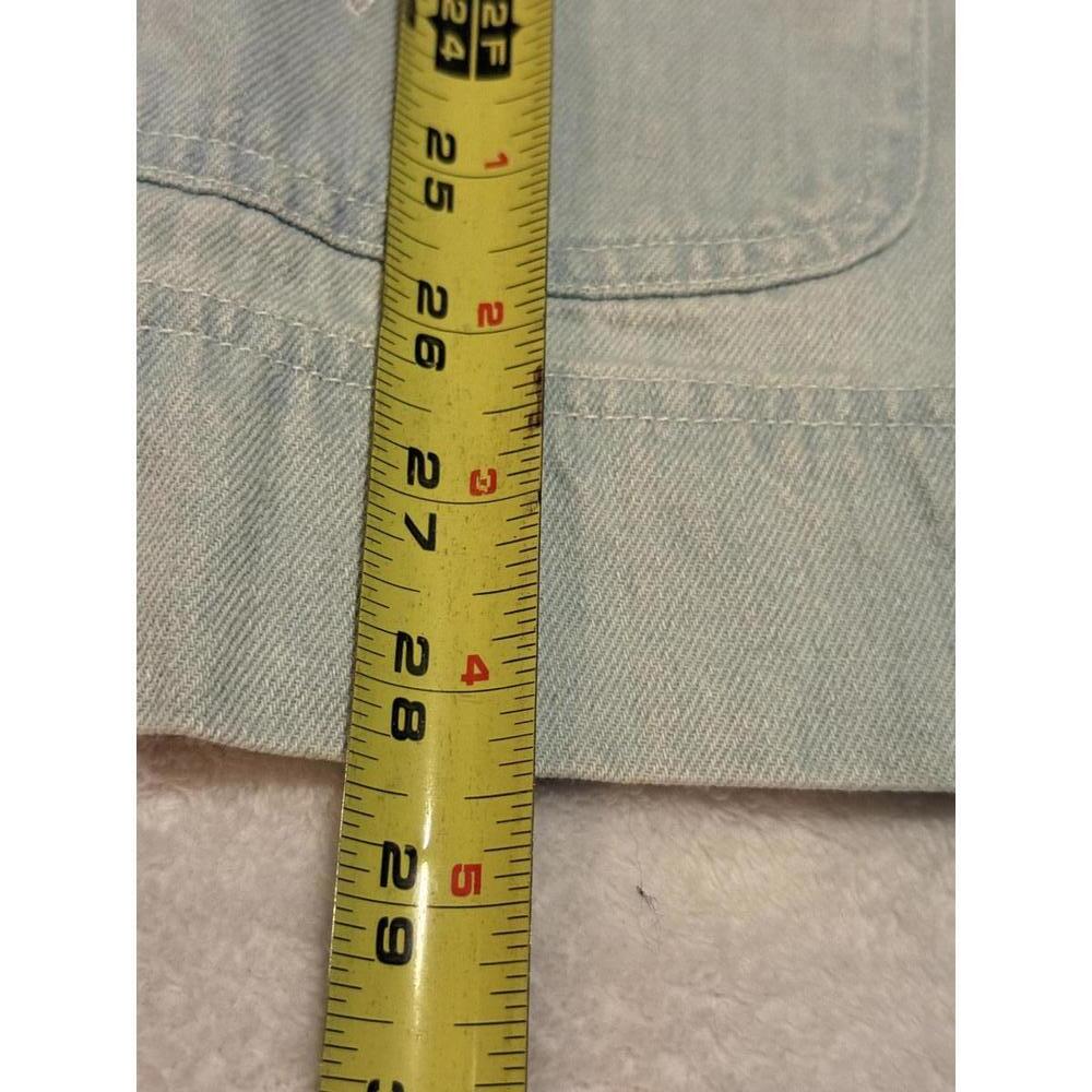 Adrian Delafield Light Blue Linen Blend Embroidered Jacket Womens Large - Picture 6 of 6